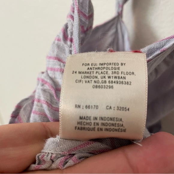 Anthro Elevenses Nantucket Linen Jumpsuit 10 - Picture 13 of 14